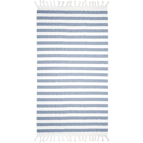 Bambury Ultra soft Durable Newton Beach Towel Cobalt 86 x 160cm Cotton Woven