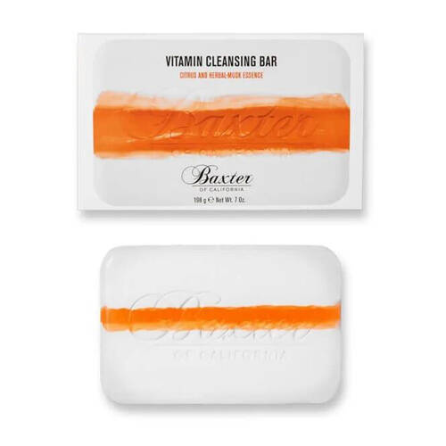 Baxter of California Vitamin Cleansing Bar Citrus & Herbal Musk 198g