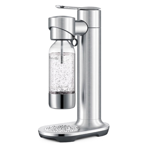 Breville The InFizz Aqua Water Sparkler 43x15x26cm Brushed Stainless Steel