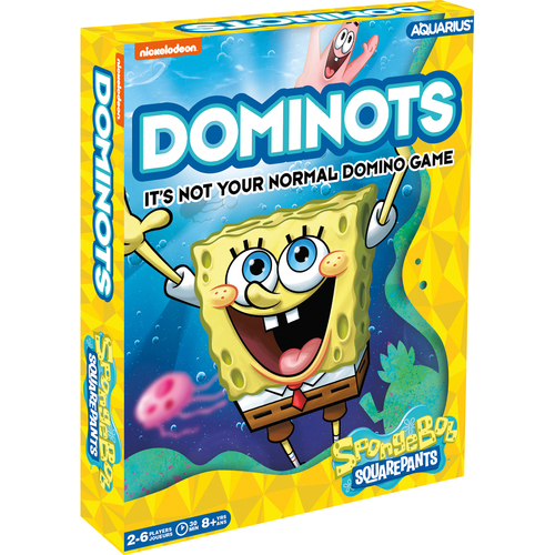 Aquarius Nickelodeon SpongeBob Dominots Tile Game 8y+