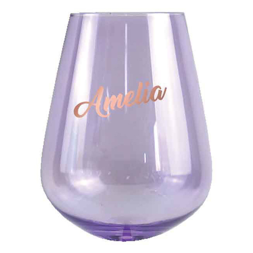 2pc Amelia Stemless 13cm/600ml Wine Glass Tumbler Set