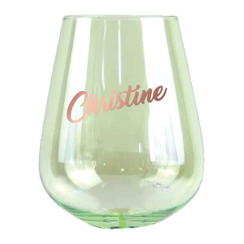 2pc Christine Stemless 13cm/600ml Wine Glass Tumbler Set