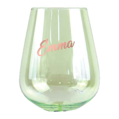 2pc Emma Stemless 13cm/600ml Wine Glass Drinking Tumbler Set