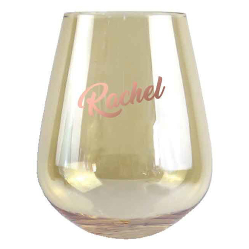 2pc Rachel Stemless 13cm/600ml Wine Glass Drinking Tumbler Set