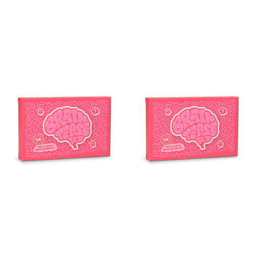 2PK Bubblegum Stuff Brain Teasers Family Party Card Game Set