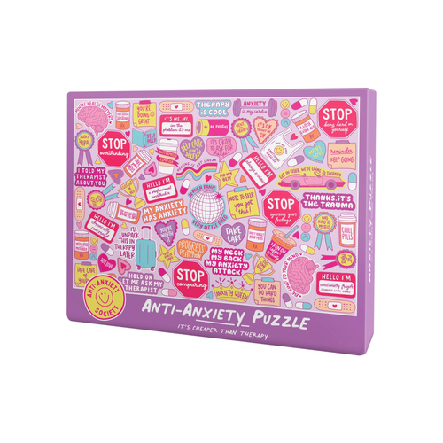 1000pc Bubblegum Stuff Anti-Anxiety Jigsaw Puzzle Set