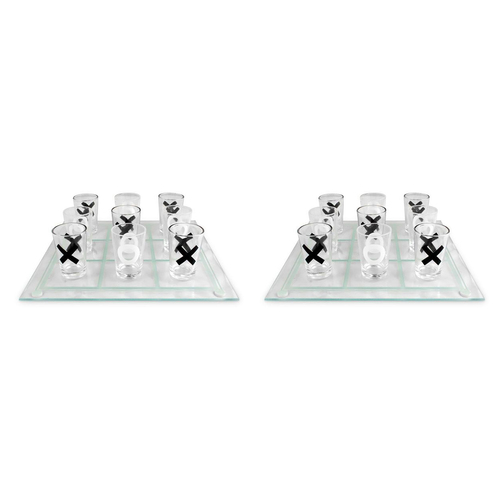 2x Drinking Tic Tac Toe Game Drink Alcohol Fun Party Tabletop Game 18y+