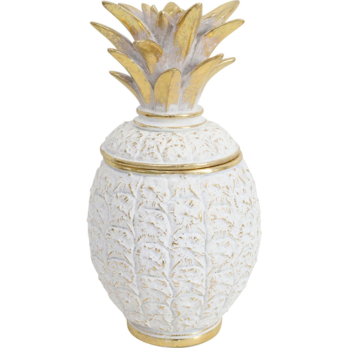 LVD Pineapple Trinket Storage Box Decorative Home Ornament Statue 11x20.5cm