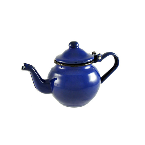 Urban Style Enamelware 425ml Teapot w/ Handle Small - Blue