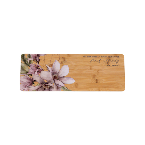 Splosh Blossom Bamboo 55cm Grazing Board Rectangle