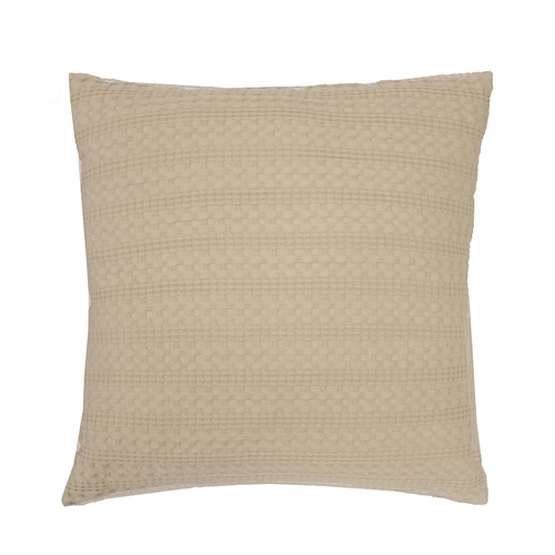 Bambury Home Decor Decorative Cybil Square Cushion Sahara Cotton Woven