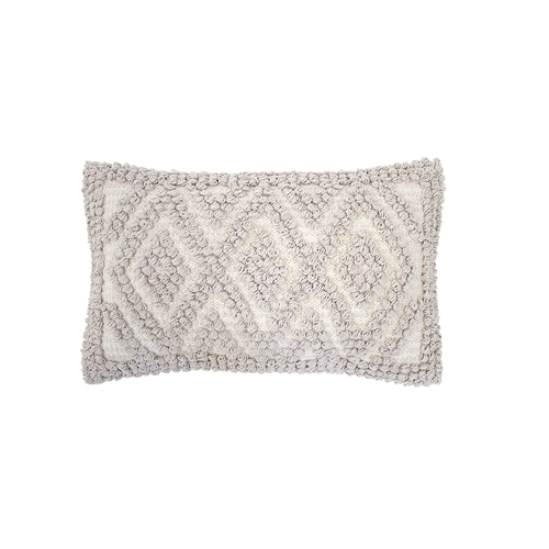 Bambury Home Decor Decorative Emmeline Rectangle Cushion Pebble