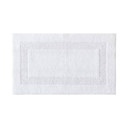 Tommy Bahama 43x61cm Longbranch Reversible Cotton Bath Mat White