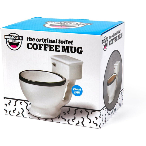 BigMouth Inc. 355ml The Original Toilet Mug w/ Handle - White