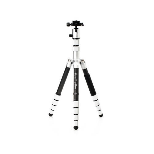 Benro MeFoto RoadtripPro 6in1 CF Tripod Q1 Pro Ball Head - Silver