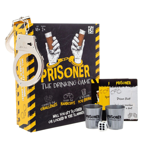 Boxer Gifts Prisoner The Drinking Board Game Play Set 18y+