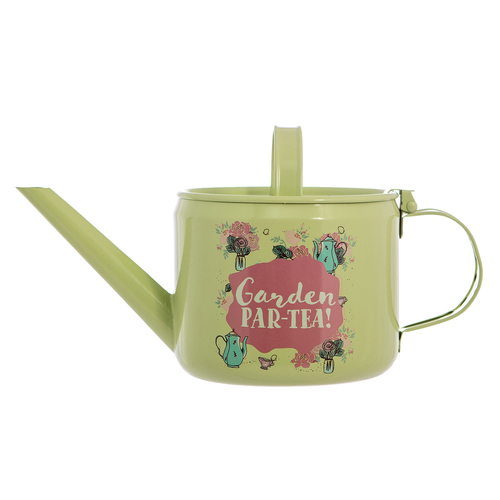 Boxer Gifts Watering Can Teapot Home/Kitchen Serveware Green Garden Par-tea