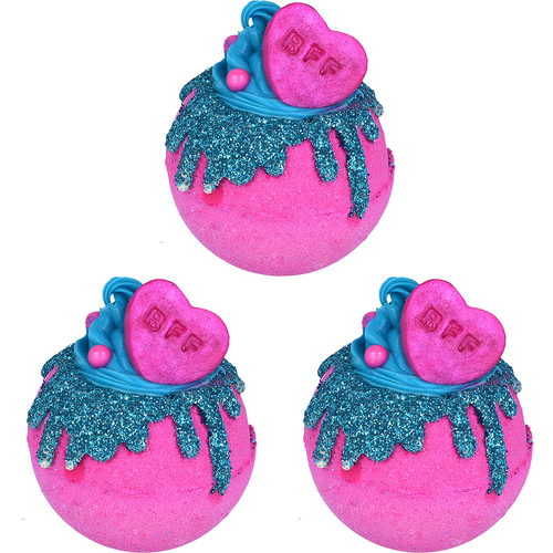 3PK Bomb Cosmetics Bath Blaster Fizzer/Bathtub Soap - BFF