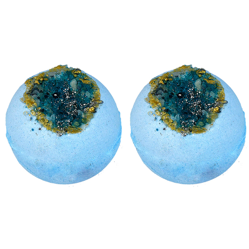 2PK Bomb Cosmetics Crystal Clear Scented Bath Bomb Blaster