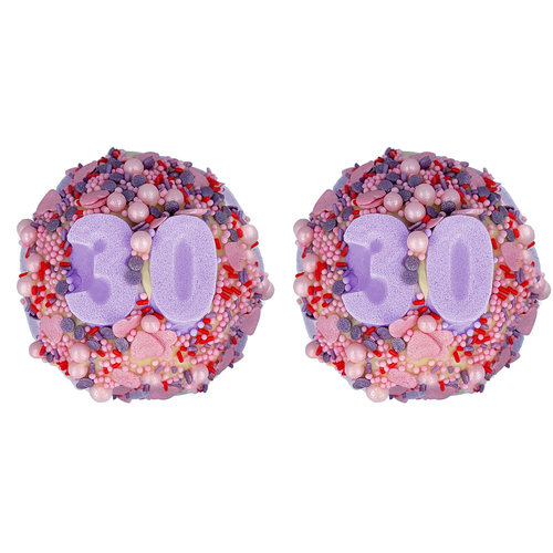 2PK Bomb Cosmetics Flirty 30 Bath Bomb Blaster Fragrance