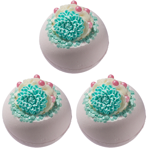 3PK Bomb Cosmetics Bath Blaster Bathbomb Soap - Hydrangea Hydration