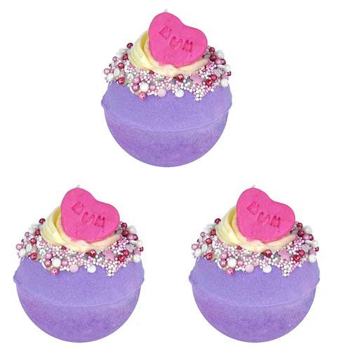 3PK Bomb Cosmetics Bath Blaster Bathbomb Soap - Number 1 Mum