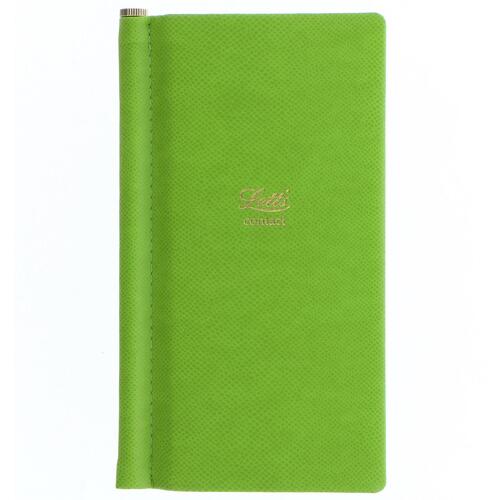 Letts Legacy Slim Address Book Green Home Office Stationery