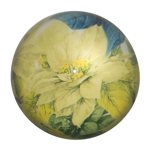 Lantern Studios Italian Paperweight Round Foliage