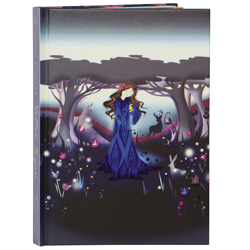 Lantern Studios Nelly Ryan Hardcover A5 Journal Forest Girl