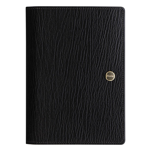 Filofax Chester Travel Passport Cover Holder - Black