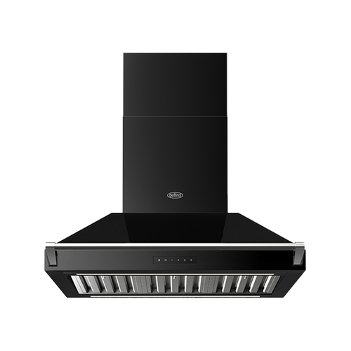 Belling 90cm Classic Canopy Rangehood 1000m3/h - Gloss Black