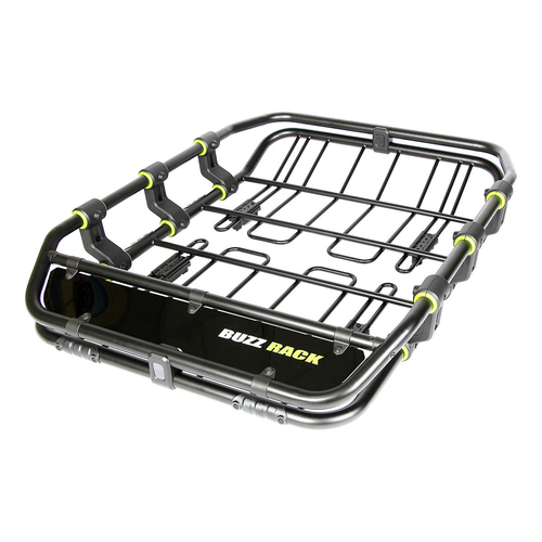 Buzzrack Atomic Buzz Car Roof Mounted Basket Rack 74x115cm Black