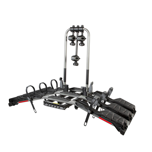 Buzzrack E-Hornet H3 Hitch Mount 3-Bike Platform Rack - Black