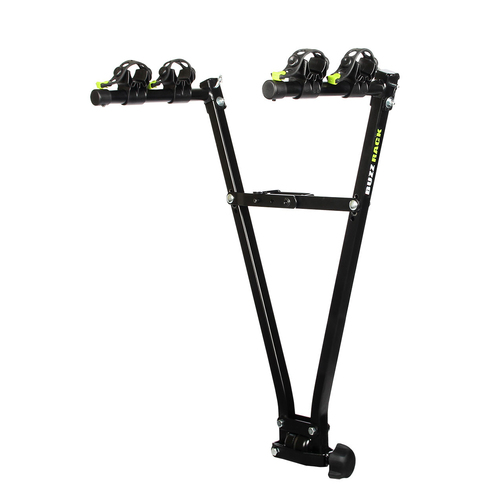 Buzzrack V-Buzz Tow Ball Mount 2-Bike Dual Arm Rack - Black