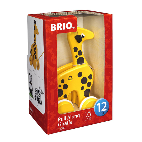 Brio Pull Along Giraffe Kids/Childrens Play Toy 12M+