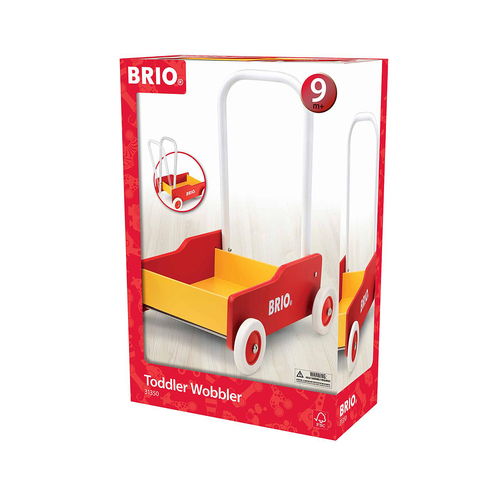 Brio Toddler Wobbler (Red/Yellow) Kids/Childrens Play Toy 9M+