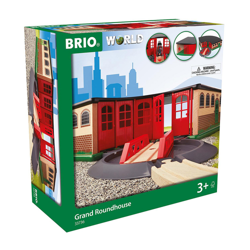 3pc Brio Grand Roundhouse Kids/Childrens Play Toy 3y+ 