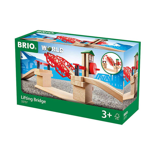 3pc Brio Lifting Bridge Kids/Childrens Play Toy 3y+ 