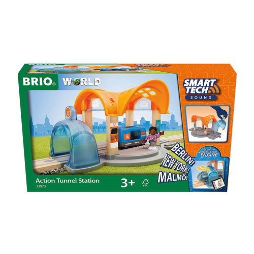 Brio Smart Tech Action Tunnel Station Kids/Childrens Play Toy 3y+