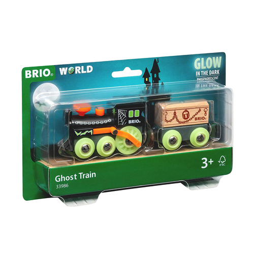 3pc Brio Ghost Train Kids/Childrens Pretend Play Toy 3y+