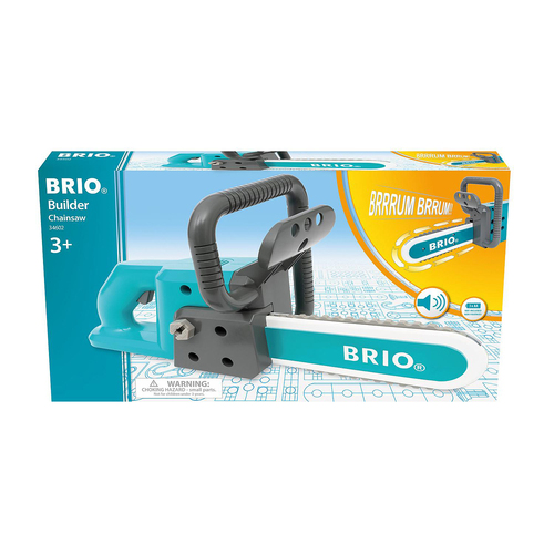 Brio Builder - Chainsaw Kids/Childrens Interactive Toy 3Y+