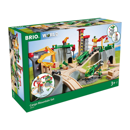 32pc Brio Cargo Mountain Set Kids/Childrens Play Toy 3y+