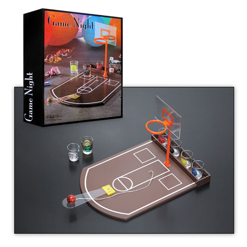 Basketball Drinking Game 30cm x 30cm Fun Novelty Drinking Tabletop Game 18y+