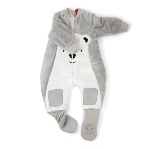 Baby Studio Animal Fleece Warmies Fleece 3.0 Tog Polar Bear Size Medium