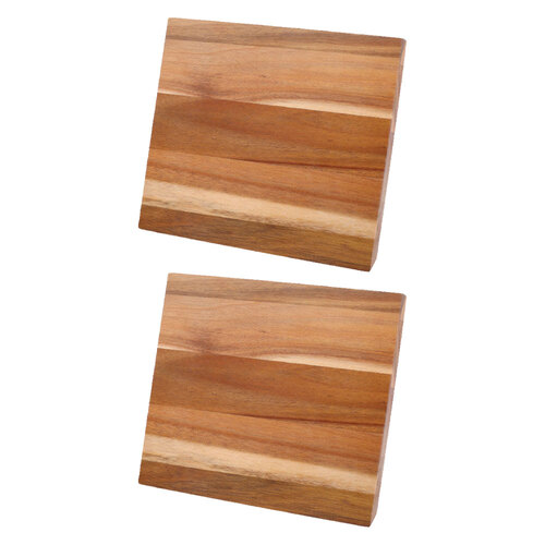 2PK Kuvings Acacia Wood 24x18cm Magnetic Knife Holder Natural