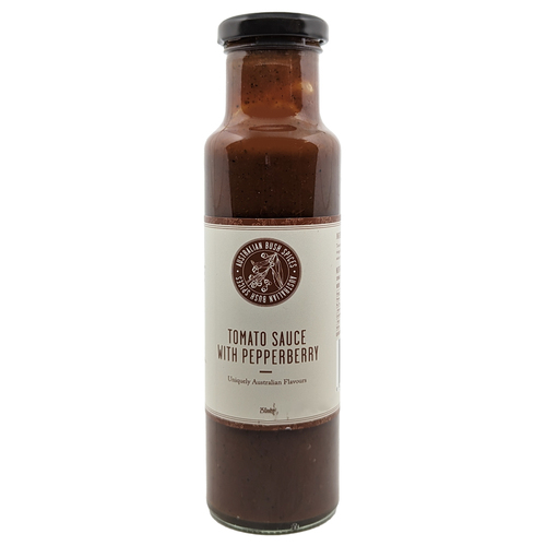 Australian Bush Spices Bush Tomato Sauce & Pepperberry 250ml