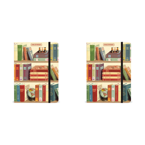 2PK Cavallini Notebook Writing Stationery Large - Book