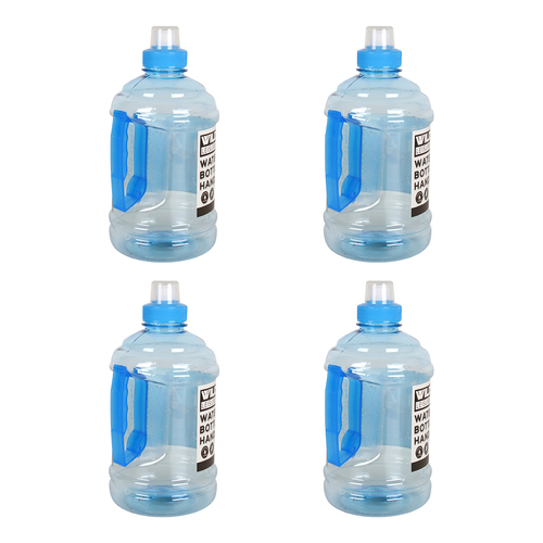 4PK Wildtrak 1 Litre Water Bottle With Handle Camping Accessories/Equipment