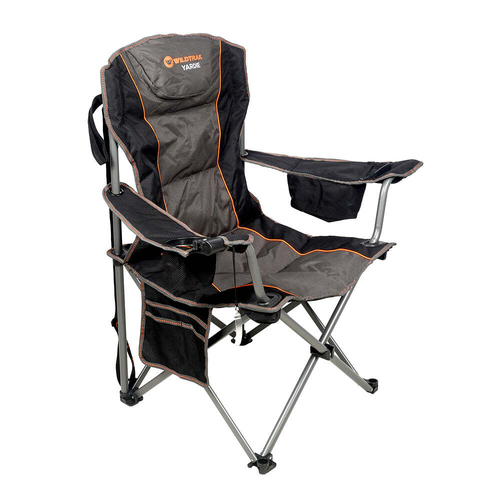 Wildtrak Yardie Cooler Arm Chair Dlx 250Kg Outdoor Camping/Hiking 108x94cm