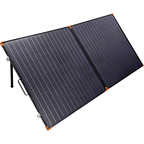 Wildtrak Folding Aluminium Solar Panel Portable Efficient Energy 160 Watt